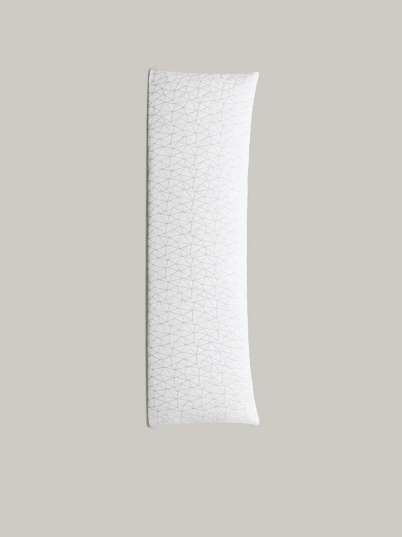 A Coop body pillow.